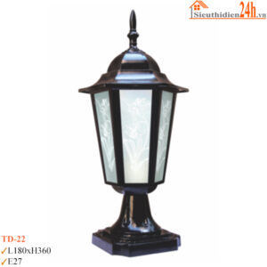 Đèn trụ cổng Euroto TD-22