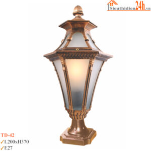 Đèn trụ cổng Euroto TD-42