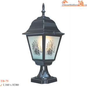 Đèn trụ cổng Euroto TD-79