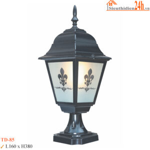 Đèn trụ cổng Euroto TD-85