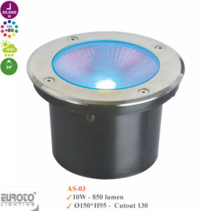 Đèn âm sàn Euroto AS-03