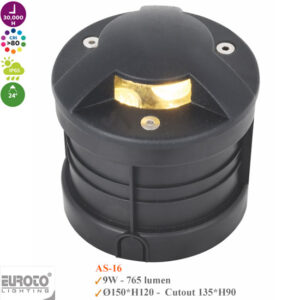 Đèn âm sàn Euroto AS-16