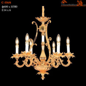 Đèn chùm Euroto C-116/6