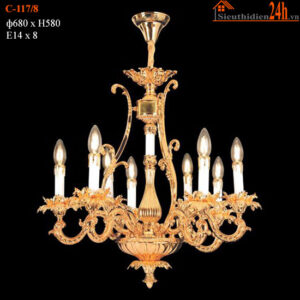 Đèn chùm Euroto C-117/8