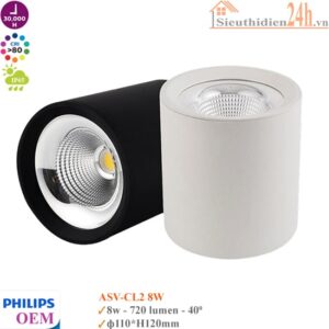 Đèn ống bơ Philips OEM ASV-CL2 8w