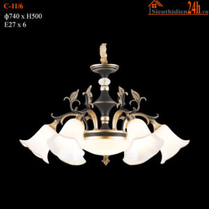 Đèn chùm Euroto C-11/6