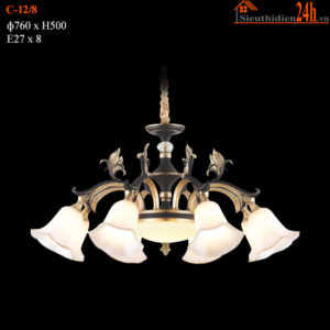 Đèn chùm Euroto C-12/8