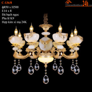 Đèn chùm Euroto C-136/8