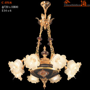 Đèn chùm Euroto C-151/6