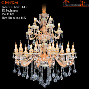 Đèn chùm Euroto C-2064/12+6