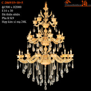 Đèn chùm Euroto C-2069/15+10+5