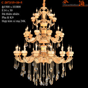 Đèn chùm Euroto C-2073/15+10+5