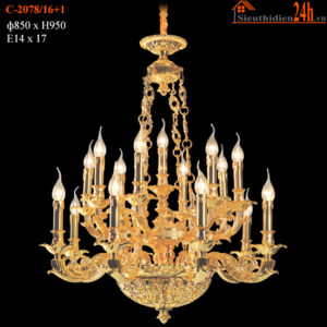 Đèn chùm Euroto C-2078/16+1