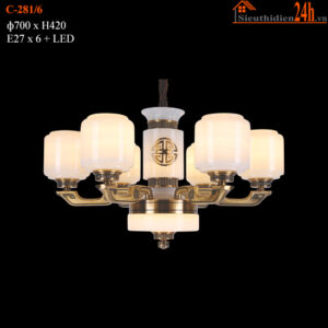 Đèn chùm Euroto C-281/6