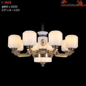 Đèn chùm Euroto C-282/8