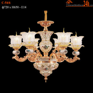 Đèn chùm Euroto C-54/6