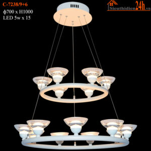 Đèn chùm Euroto C-7239/9+6
