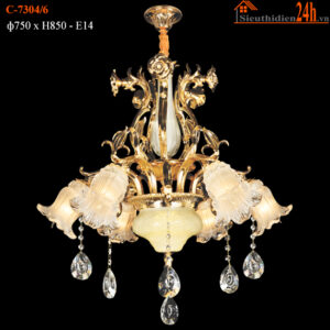 Đèn chùm Euroto C-7304/6