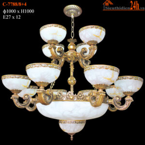 Đèn chùm Euroto C-7788/8+4