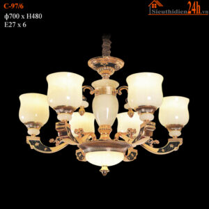 Đèn chùm Euroto C-97/6