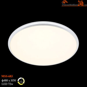 Đèn LED Ốp Trần Euroto MSS-689 48W Đèn ốp trần Euroto MSS-683