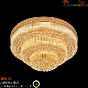 Đèn trần pha lê Euroto MFL-92