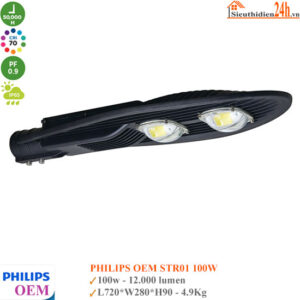 Đèn đường Led Philips OEM STR01 100w
