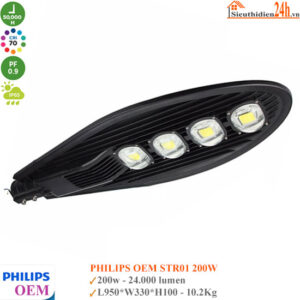 Đèn đường Led Philips OEM STR01 200w
