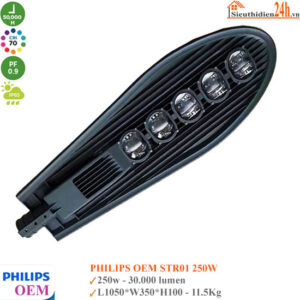 Đèn đường Led Philips OEM STR01 250w