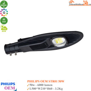 Đèn đường Led Philips OEM STR01 50w