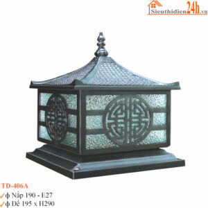 Đèn trụ cổng Euroto TD-406A