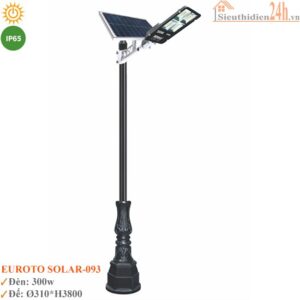 Trụ đèn NLMT Euroto Solar-093 300w