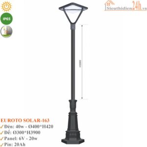 Trụ đèn NLMT Euroto Solar-163 40w