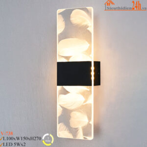 Đèn tường Euroto V-738