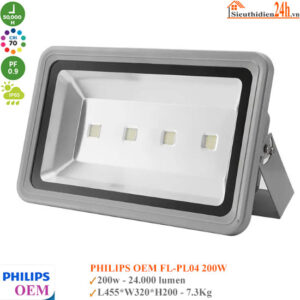 Đèn Pha Led Philips OEM FL-PL04 200w