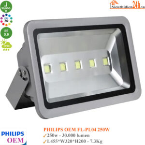 Đèn Pha Led Philips OEM FL-PL04 250w