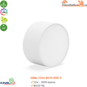 Đèn ống bơ KingLed OBK-12SS-D115-T 12W