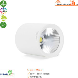 Đèn ống bơ KingLed OBR-15SS-T 15W