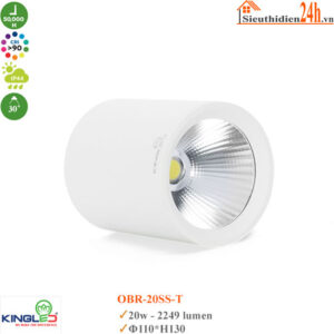 Đèn ống bơ KingLed OBR-20SS-T 20W