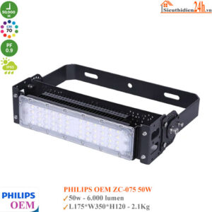 Đèn Pha Led Philips OEM ZC-075 50w
