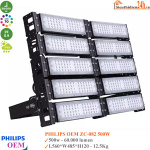Đèn Pha Led 500w Philips OEM ZC-082
