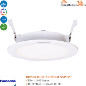 Đèn Led Âm Trần Panasonic 18w NNP74578