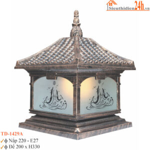 Đèn trụ cổng Euroto TD-429