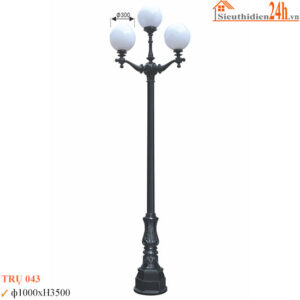 Cột đèn sân vườn Euroto TRỤ 043