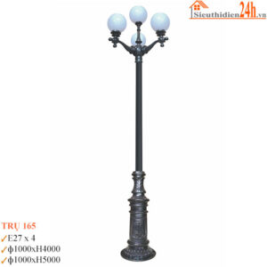 Đèn trụ sân vườn Euroto TRỤ 165