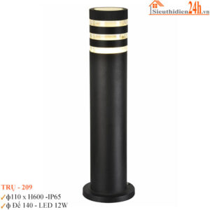 Đèn trụ sân vườn Euroto Trụ-209