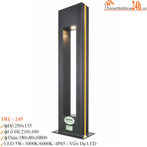 Đèn trụ sân vườn Euroto Trụ-245