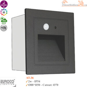 Đèn âm tường Euroto AT-36