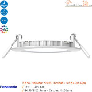 Đèn Led Âm Trần Panasonic 15w NNNC765388 EZ-M