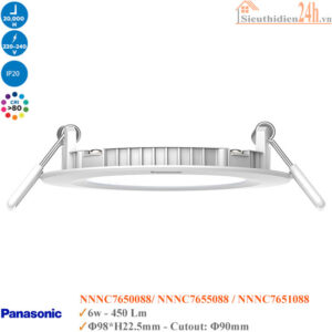 Đèn downlight âm trần siêu mỏng Panasonic EZ-M 6w